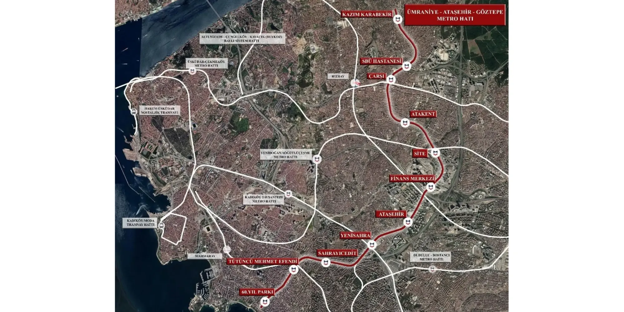 Ümraniye – Ataşehir – Göztepe Metro Hattı