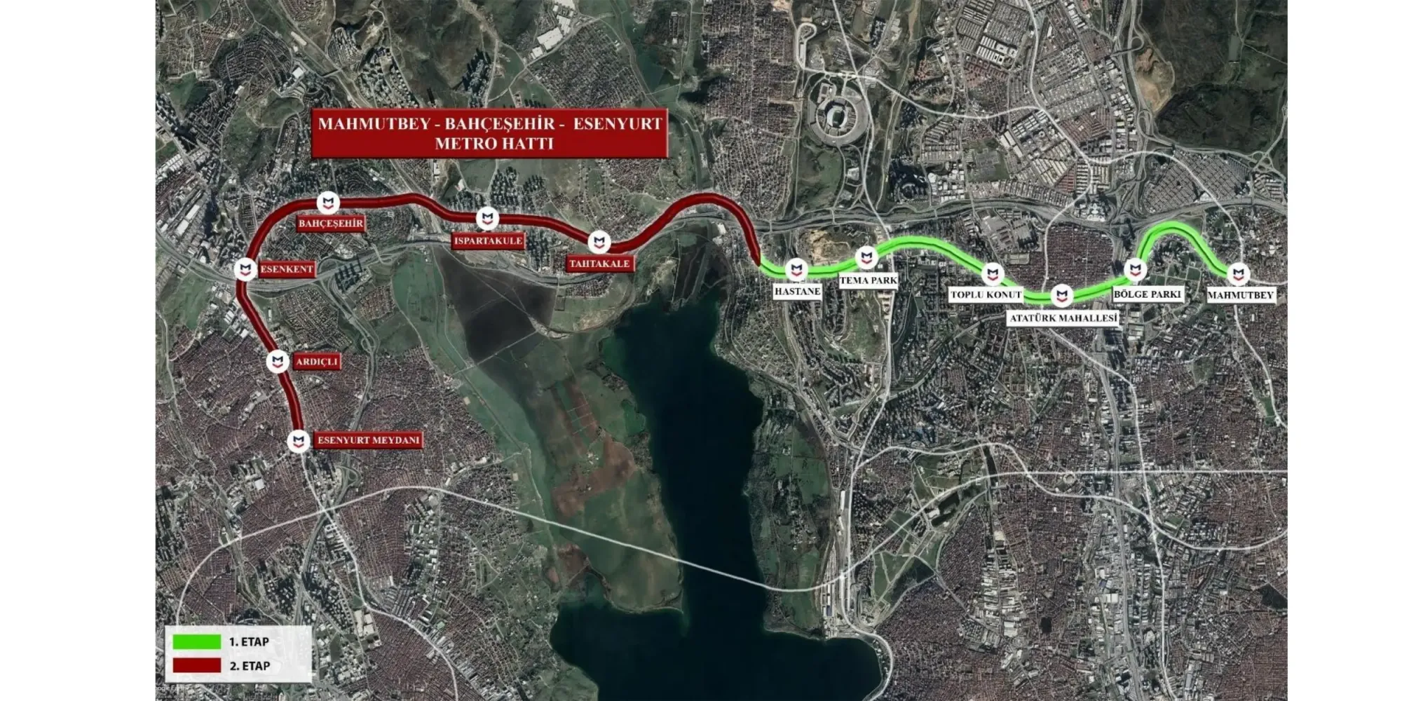 Mahmutbey – Bahçeşehir – Esenyurt Metro Hattı