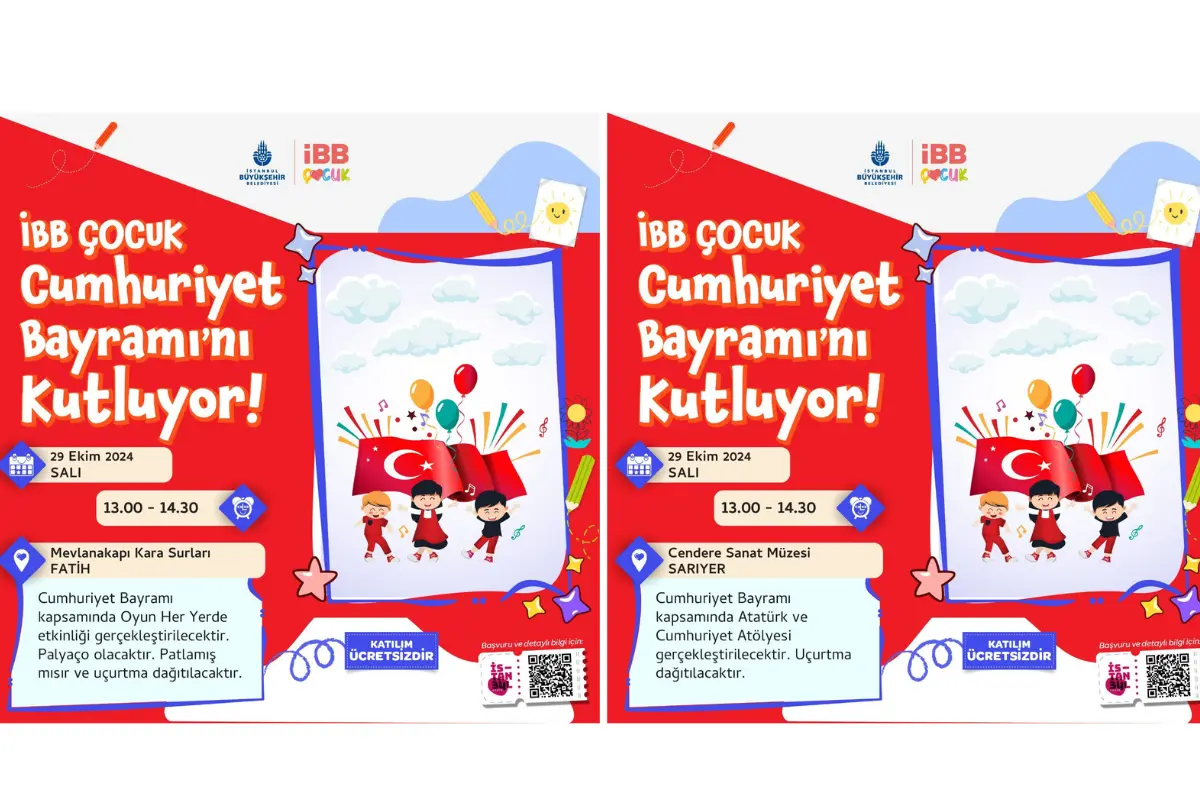 29 Ekim Kutlamaları Çocuk Etkinlik Programı