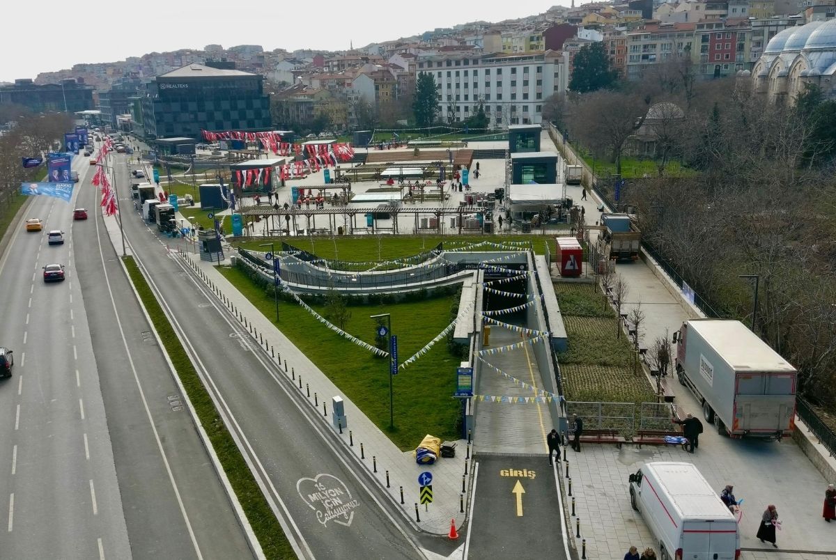 Beyoğlu Piyalepaşa Yeni Bir Meydan ve Otopark Kazandı