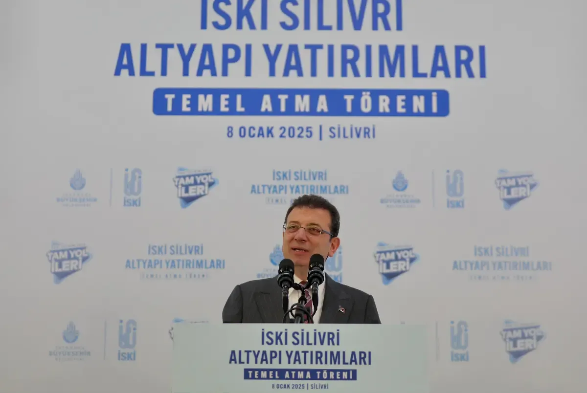 İSKİ Silivri Altyapı Yatırımlarının Temelini Attık