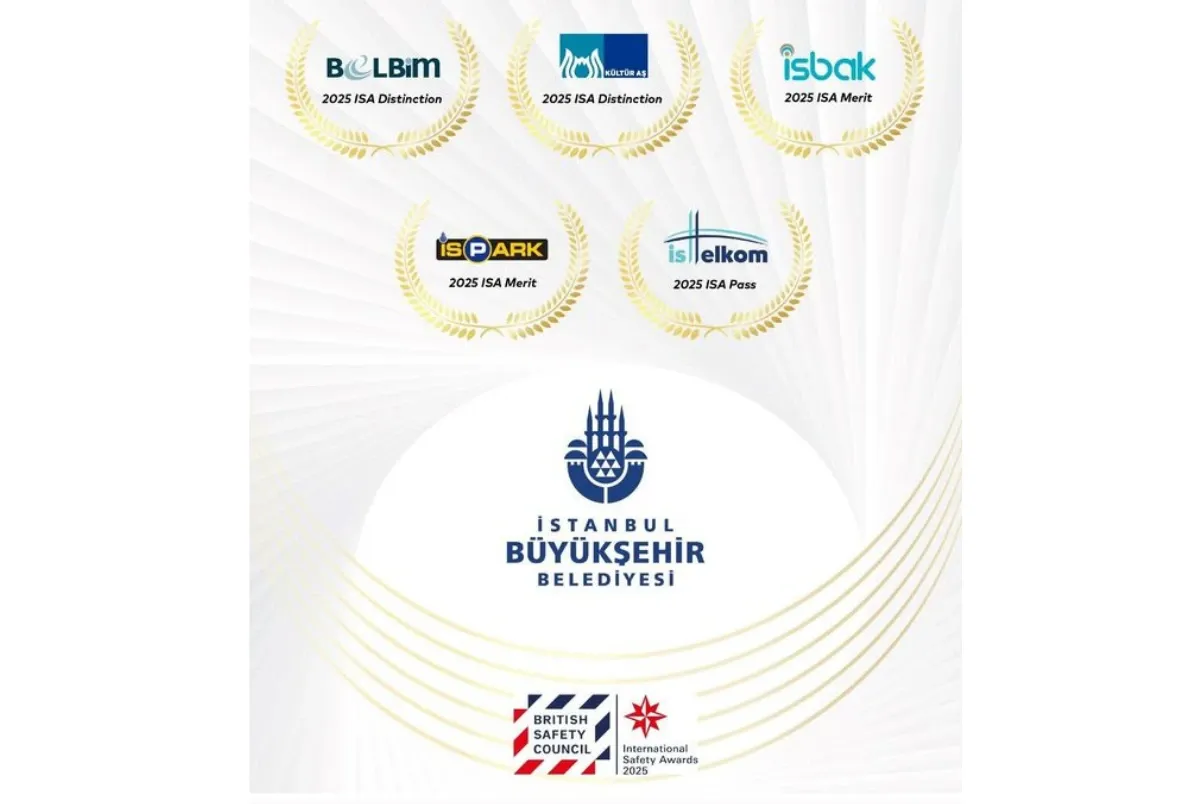 İBB İştiraklerine Uluslararası İş Güvenliği Ödülü