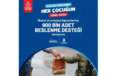 Öğrencilere 900 Bin Adet Beslenme Desteği Sağlayacağız
