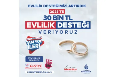 İhtiyaç Sahibi Çiftlere Evlilik Desteği Veriyoruz