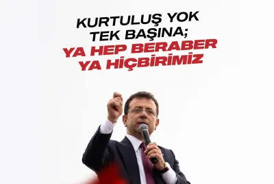 Kurtuluş Yok Tek Başına; Ya Hep Beraber Ya Hiçbirimiz