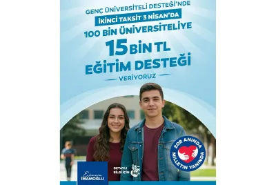 Genç Üniversiteli Eğitim Desteği 2. Ödemelerini Yaptık