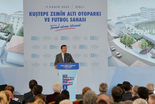 Şişli Kuştepe Zeminaltı Otoparkı ve Futbol Sahası’nın Temelini Attık!