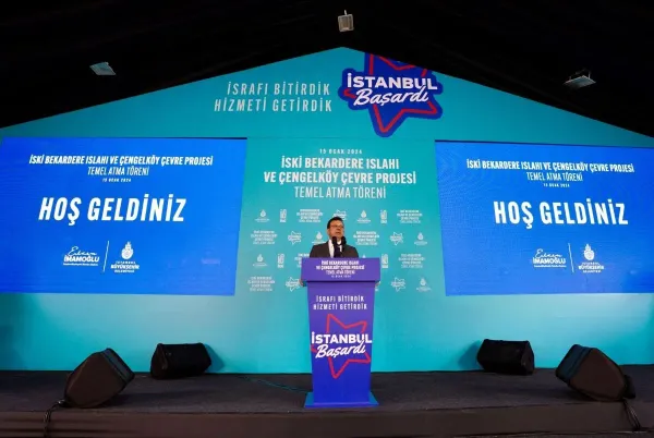 Üsküdar Bekardere Islahı ve Çengelköy Çevre Projesi'nin Temelini Attık