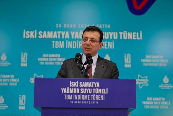 İSKİ Samatya Yağmur Suyu Tüneli Çalışmaları Devam Ediyor