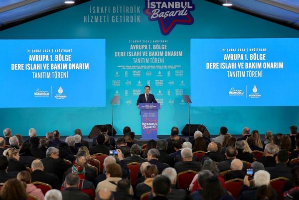 Avrupa 1. Bölge Dere Islahı ve Bakım ve Onarım Açılış Törenini Gerçekleştirdik