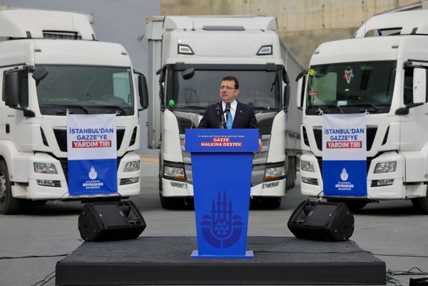 İBB'den Gazze'ye Yardım