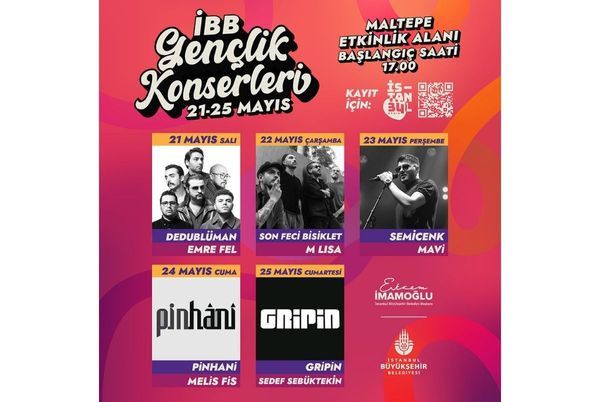 İBB Gençlik Konserleri Başlıyor