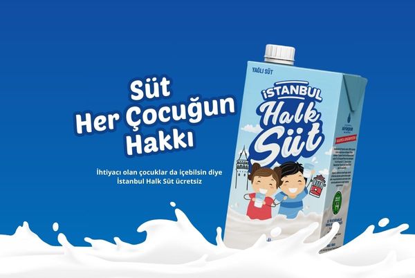 Milyonlarca Litre İBB Halk Süt’ü Ücretsiz Dağıttık