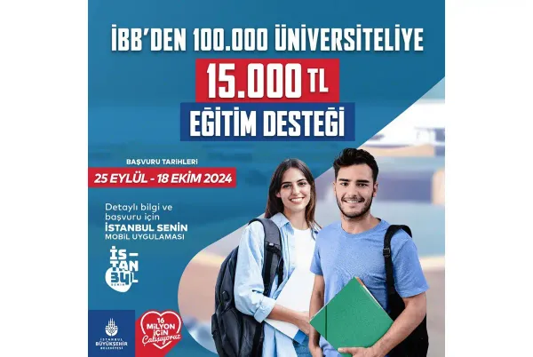 İBB Genç Üniversiteli Destek Başvuruları Başladı