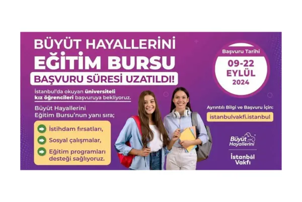 Büyüt Hayallerini Eğitim Bursu Başvuruları Başladı