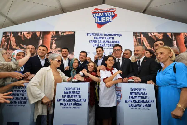 Bayrampaşa Eyüpsultan Tramvay Hattı’nın Yapımına Başladık