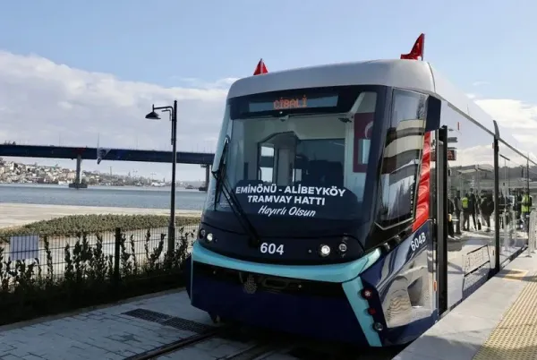 Haliç Tramvayı Tamamlandı