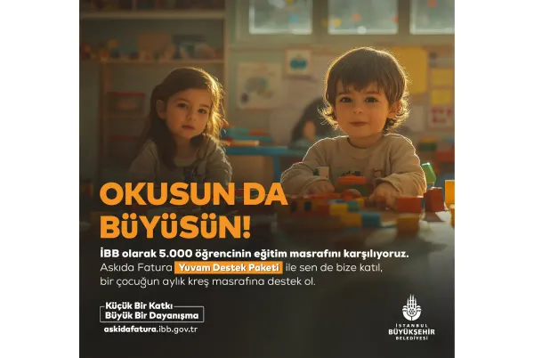 Askıda Fatura Yuvam Destek Paketi ile Öğrencilerin Eğitim Masraflarını Birlikte Karşılıyoruz