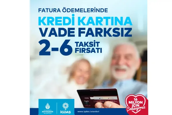 Doğal Gaz Faturalarına Taksit Kolaylığı Sağlıyoruz
