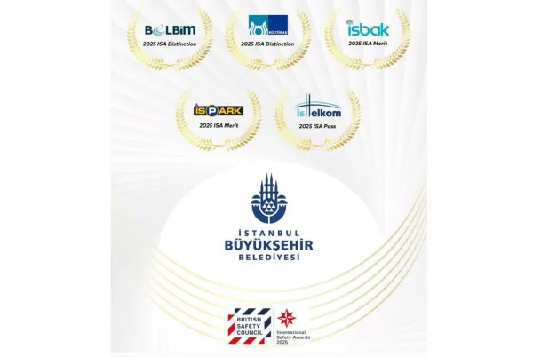 İBB İştiraklerine Uluslararası İş Güvenliği Ödülü